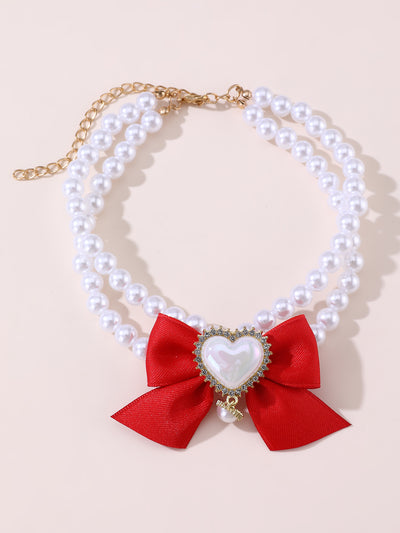 Collar Princesa con Dije Corazón para Mascotas - Image 7