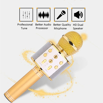 Micrófono Inalámbrico Bluetooth Portátil para Karaoke y Música - Image 27