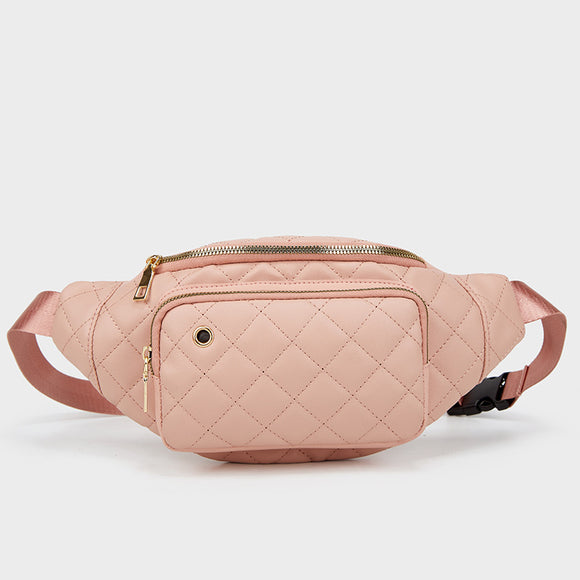 Bolso Bandolera Mujer con Bordado Rombos PU Casual