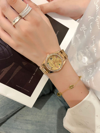 Reloj de Acero Inoxidable Resistente al Agua para Mujer - Image 9