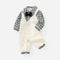 Jumpsuit Universitario Otoño para Bebé con Efecto Dos Piezas