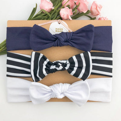 Set de 3 Diademas Infantiles con Moños Estampados - Image 46