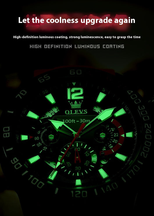 Reloj Inteligente de Banda Silicona con Luz Nocturna para Hombre - Image 19
