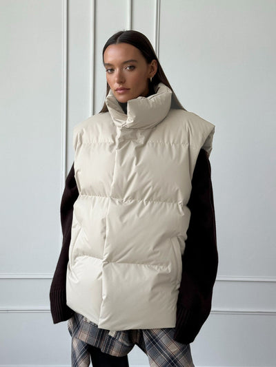 Chaleco de Algodón Premium Otoño Invierno Estilo Europeo - Image 6