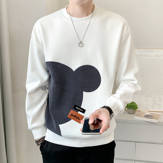 Suéter Versátil para Primavera y Otoño - Camiseta Base Hombre - Image 9