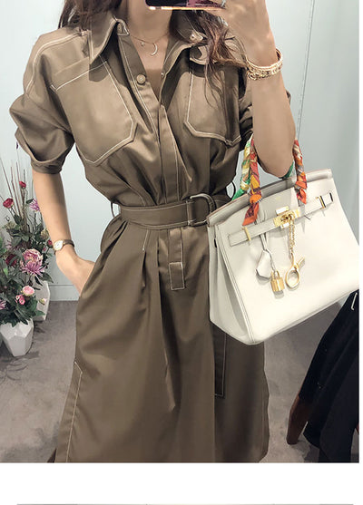 Vestido Elegante Estilo Hong Kong con Temperamento Frío - Image 13
