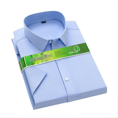 Camisa de Trabajo Casual Ejecutiva en Fibra de Bambú para Hombre - Image 5
