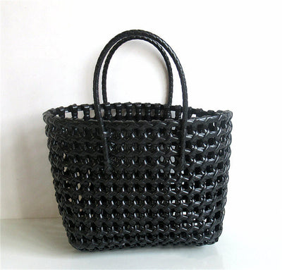 Bolsa Tejida Abierta de Fibra Natural - Cartera Basket Elegante - Image 13