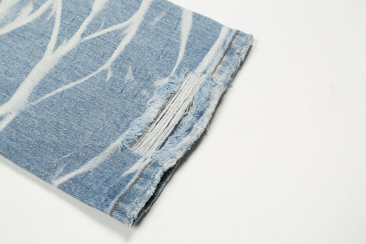 Jeans Rotos Hip Hop con Detalles Relámpago y Efecto Arrugado - Image 5
