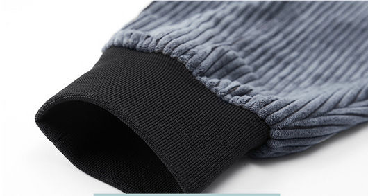 Pantalones Harem de Pana Sueltos Estilo Urbano para Hombre - Image 9