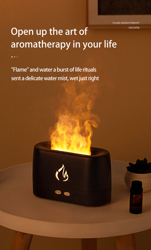 Difusor de Aroma con Efecto Llama - Humidificador Silencioso para el Hogar - Image 9