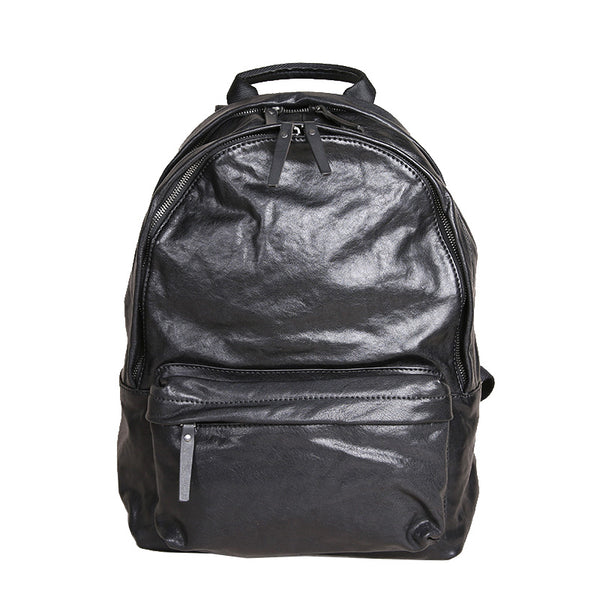 Bolsa de Viaje Vintage para Hombre - Cuero Genuino Capacidad Expandible