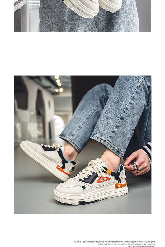 Tenis Blancos Deportivos Estilo Tendencia Nacional - Zapatillas Versátiles para Estudiantes - Image 11