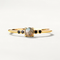 Can Be Combined With 925 Sterling Silver Plated Gold 3A White Zirconia Crown Ring Gold style2