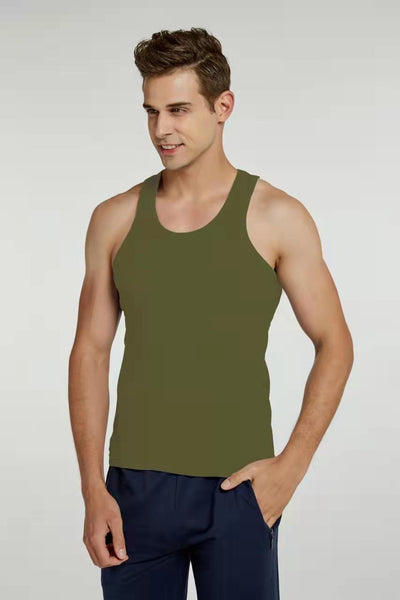 Camiseta Interior Deportiva Slim Fit Transpirable Hombre - Image 10
