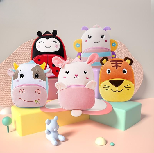 Mochila Infantil de Peluche para Guardería y Preescolar - Image 19