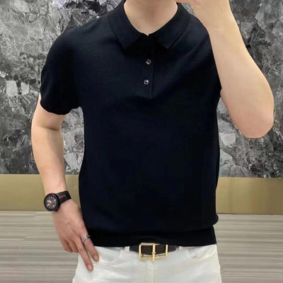 Polo Casual Lujo Asequible con Estampado de Piña - Manga Corta para Hombre - Image 18