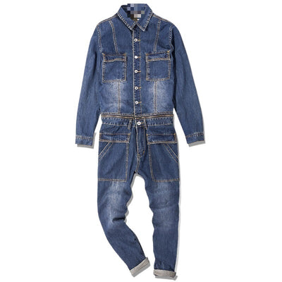 Mono de Trabajo Harajuku Desmontable para Hombre - Image 10