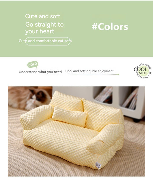 Sofá para Mascotas Cuatro Estaciones Desmontable, Lavable e Impermeable - Image 11