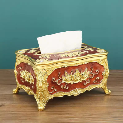 Dispensador de Pañuelos Retro Lujo Ligero - Caja Decorativa KTV Hotel - Image 14