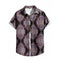 Camisa Suelta de Playa para Hombre - Manga Corta y Cómoda