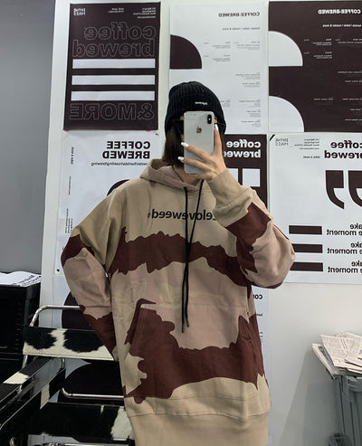 Sudadera con Capucha Oversize de Manga Larga - Estilo Europeo Casual - Image 8
