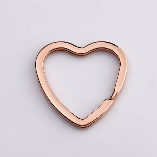 Llavero de Corazón Melocotón en Acero Inoxidable para Parejas - Colgante Personalizable - Image 12