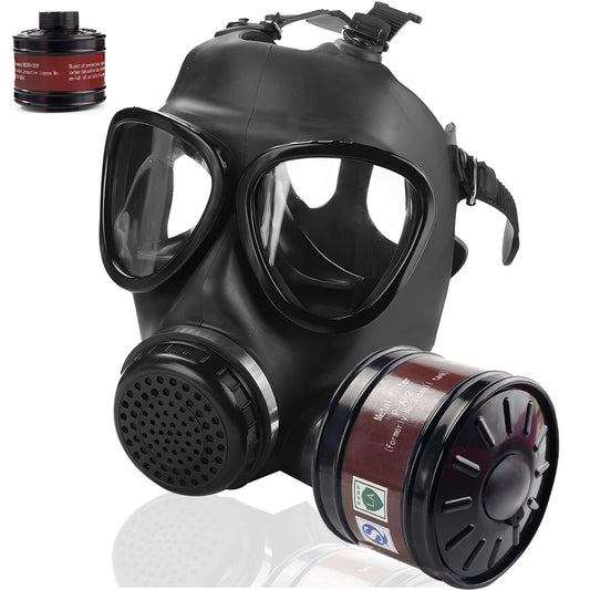 Máscara Facial Completa con Filtro Montado - Protección contra Humo e Incendios