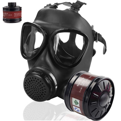 Máscara Facial Completa con Filtro Montado - Protección contra Humo e Incendios
