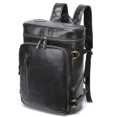 Bolso Bandolera Hombre Cuero Retro Estilo Coreano - Image 17