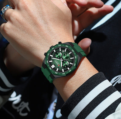 Reloj Deportivo Impermeable para Hombre con Seis Manecillas - Image 20