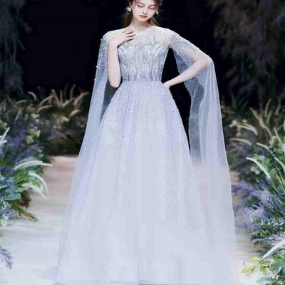 Vestido de Noche Lujo Minimalista para Bodas y Eventos