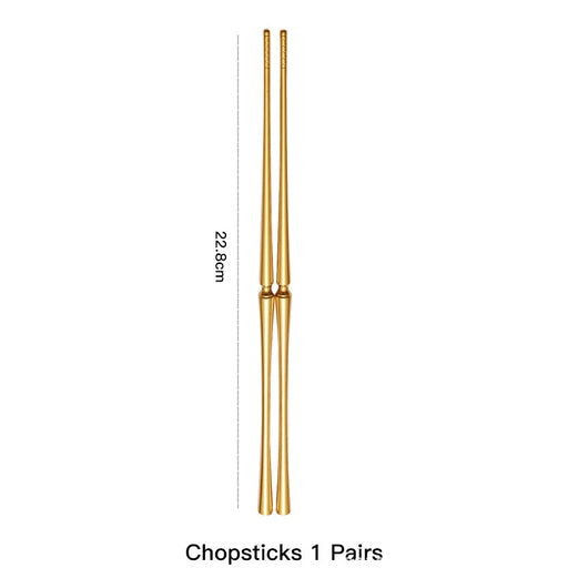 Juego de 4 Piezas de Cubertería de Acero Inoxidable para Carnes - Image 21