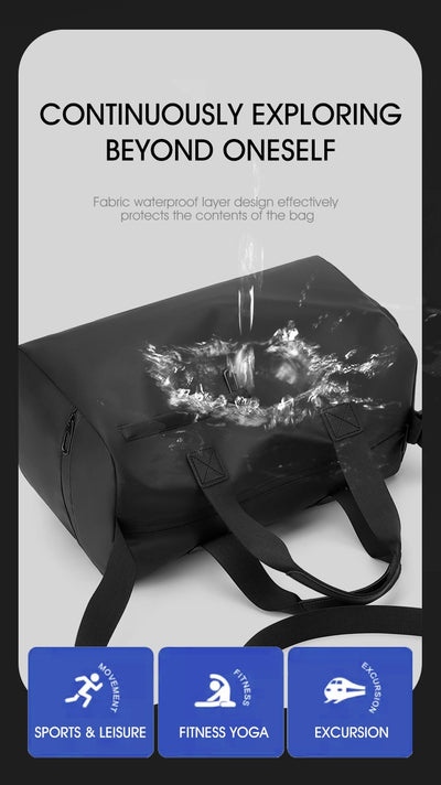 Mochila Impermeable de Gran Capacidad para Viajes y Negocios - Image 13