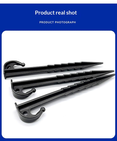 Estacas de Suelo Serradas de Plástico para Carpas - Image 9