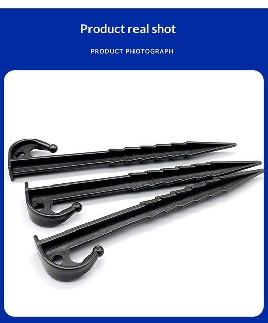 Estacas de Suelo Serradas de Plástico para Carpas - Image 9