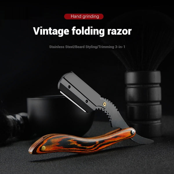 Navaja Manual Clásica para Barbería Profesional