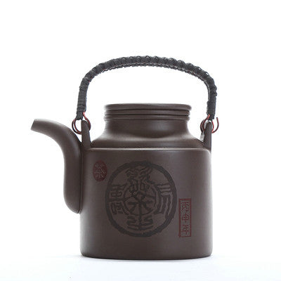 Juego de Té de Cerámica Púrpura de Gran Capacidad - Image 3