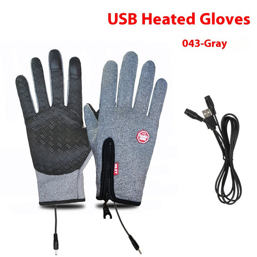 Guantes Calefactores USB con Calor Eléctrico para Invierno - Impermeables y Antideslizantes - Image 13