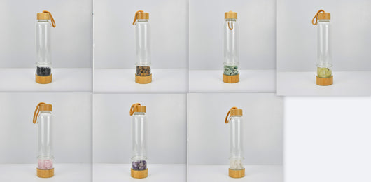 Vaso Energético de Cristal con Filtro Separado y Tapa de Bambú - Image 8