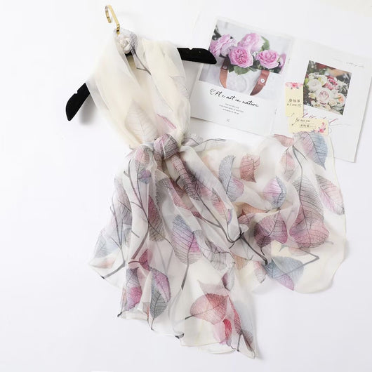 Pañuelo Largo Estampado Versátil para Mujer - Image 42