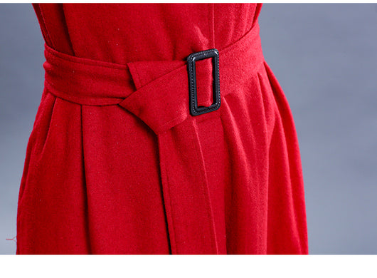Mono Overol de Lana Talla Grande Suelto Estilo Tweed - Image 14
