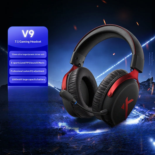 Auriculares Gaming Over-ear Inalámbricos Cuatro Modos PC y Bluetooth - Image 8