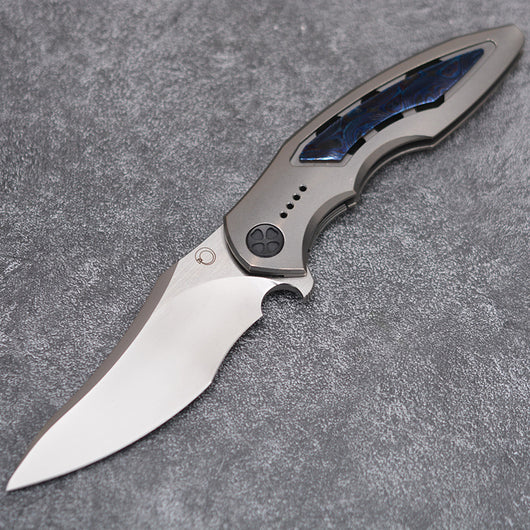 Cuchillo Plegable de Aleación con Acero M390 de Alta Dureza - Image 4