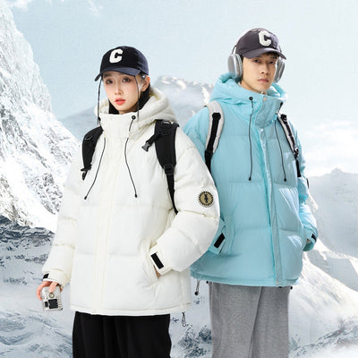 Sudadera Térmica Luminiscente para Parejas - Abrigo Casual Resistente al Frío - Image 3