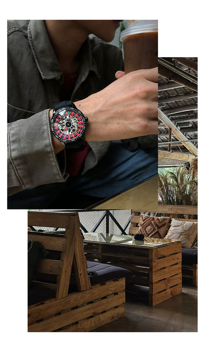 Reloj Automático Mecánico para Hombre con Esfera Luminosa Resistente al Agua - Image 22