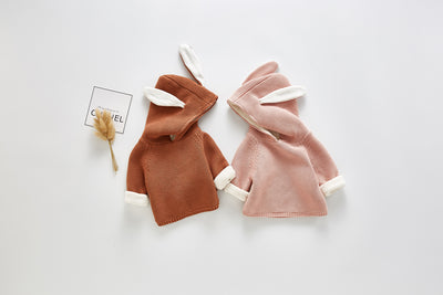 Cardigan Infantil con Orejas de Conejo - Suéter Versátil para Niños y Niñas - Image 7