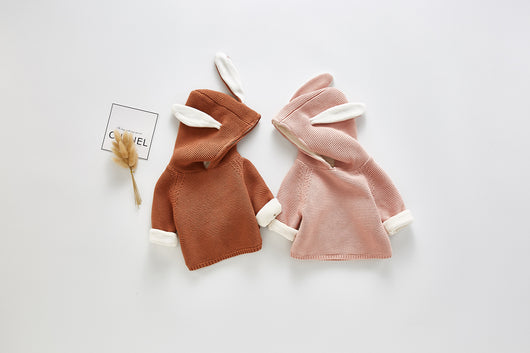 Cardigan Infantil con Orejas de Conejo - Suéter Versátil para Niños y Niñas - Image 7