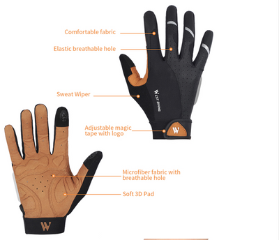 Guantes de Ciclismo de Dedo Completo - Image 10