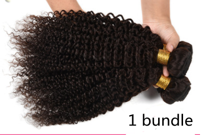 Peluca de Cabello Humano Rizado Ondulado Estilo Cortina - Image 4